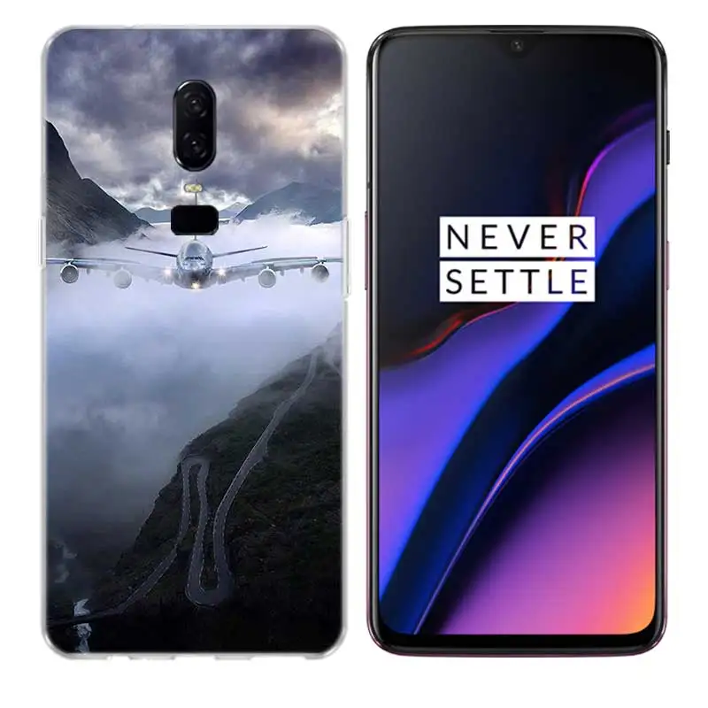 Роскошный мягкий силиконовый чехол для OnePlus One Plus 7 Pro 5 5T 6T 6 Fundas с принтом Coque |