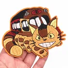 1 шт. нашивки с мультяшными животными, Тигром для одежды, вышивка, Аппликации, аксессуары для детской одежды, значок