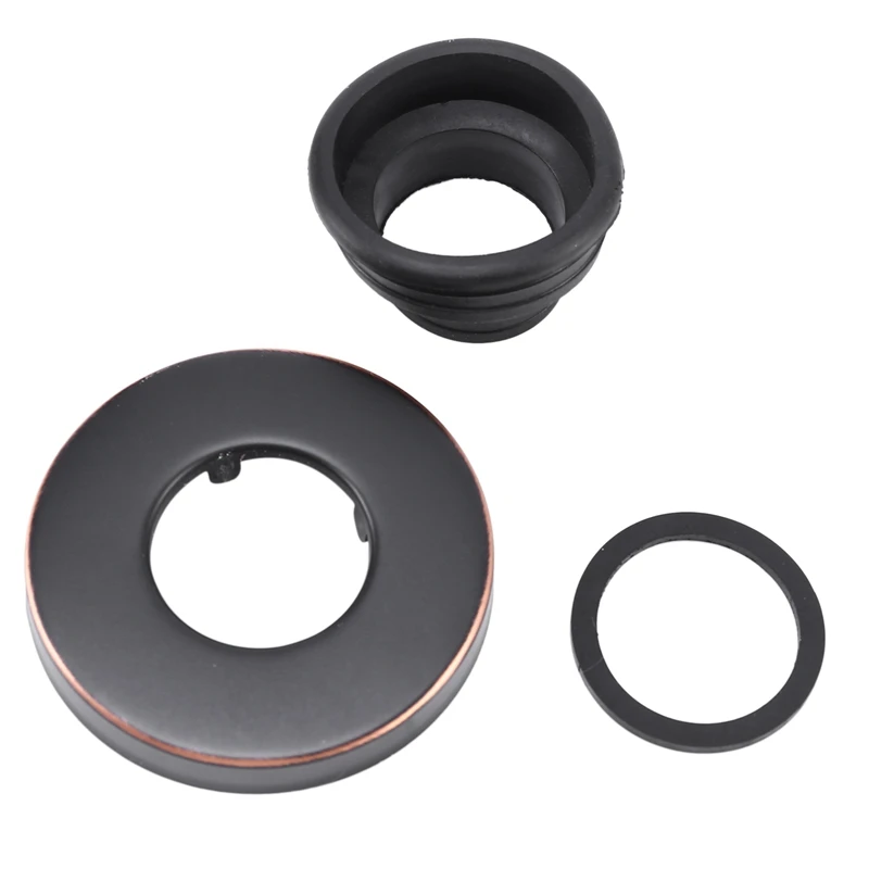 

Basin Bottle Trap Metal Bathroom Sink Siphon Drains with Drain Black P-Trap Pipe Waste