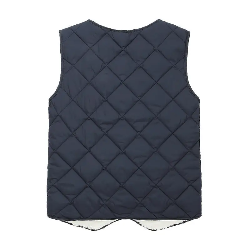 2022 повседневный мужской жилет трендовая куртка осень и зима черно-серый