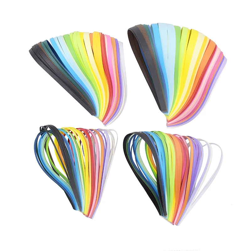 Полосатая бумага для квиллинга 260 26 цветов 3/5/7/10 мм подарки сделай сам ручные