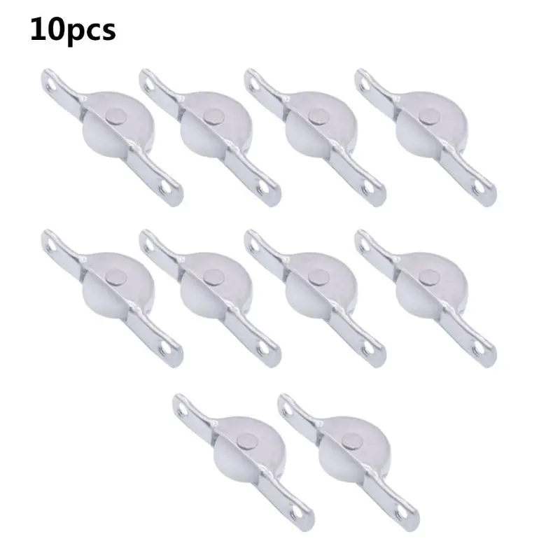 10pcs Door Window Drawer Nylon Sliding Roller Pulley Wheel for Furniture Wardrobe Cupboard Closet Sliding Door Hardware