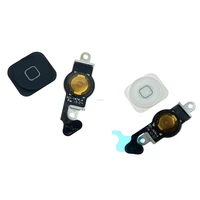 new for iphone 5 5g home button flex home button menu with holding gasket rubber spacer flex cable