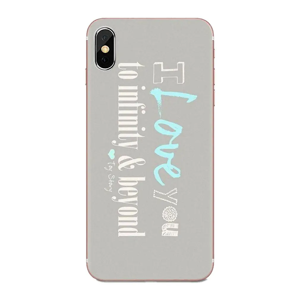 Уникальный для Samsung Galaxy A10 A20 A20E A3 A40 A5 A50 A7 J1 J3 J4 J5 J6 J7 2016 2017 2018 Love To Infinity And Beyond