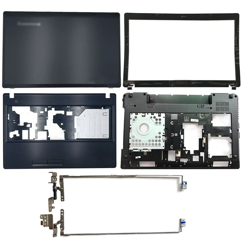 Online Untuk Lenovo IdeaPad G585 Penutup Belakang LCD Laptop/Bezel Depan/Engsel/Palmrest/Casing Bawah AP0N2000410 AP0N2000324 AP0N2000100