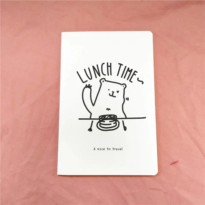 28 A5 блокнот,, Kawaii Bullet Journal, мягкая обложка, дневник, планировщик, альпака, милый офисный канцелярский блокнот с животными, бумага - Цвет: 28