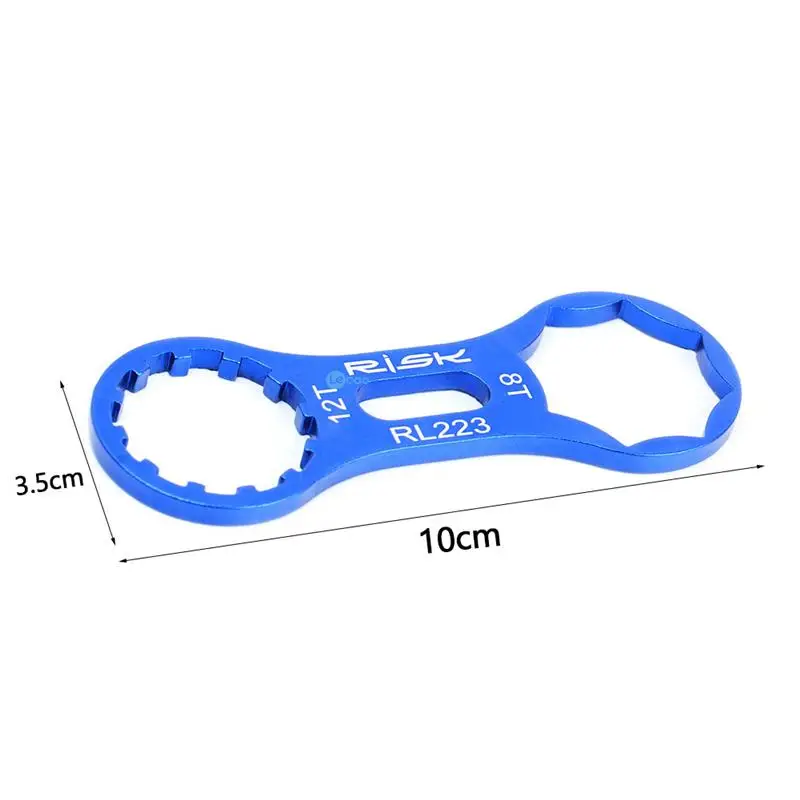 

New RISK Bicycle Front Fork Repair Tool For XCR/XCT/XCM/RST MTB Bike Front Fork Cap Wrench Disassembly Tools Cycling Accessories