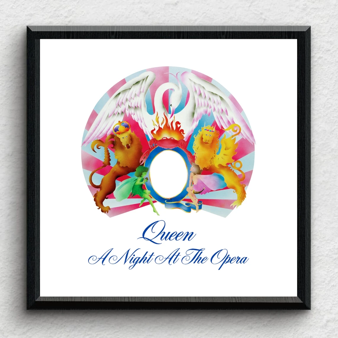 Постер с изображением альбома Queen A Night At The Opera Fall Out Boy Художественная Картина на