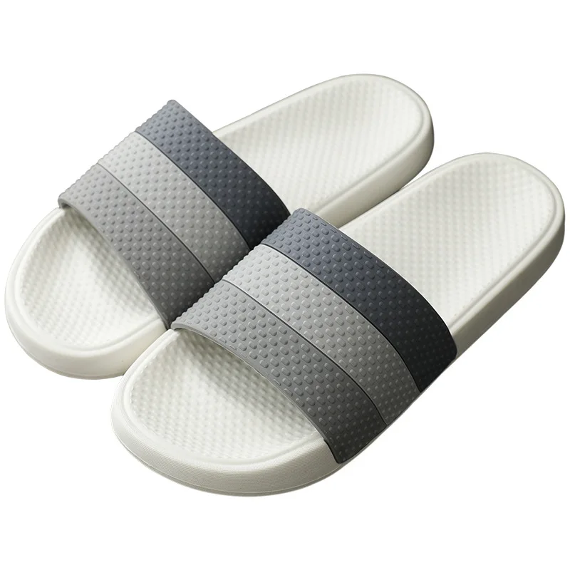 

Summer Non-Slip Couple Slippers Soft Family Bottom Indoor Home Bathroom Slides Outdoor Casual Fashion Shoes Wholesale Spot