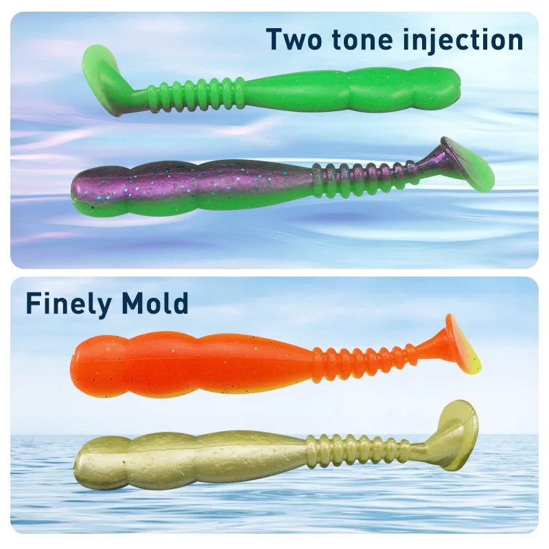 ESFISHING популярная приманка Rock Viber Shad 50 мм 95 0 5 г 8 рыболовная для морской рыбалки