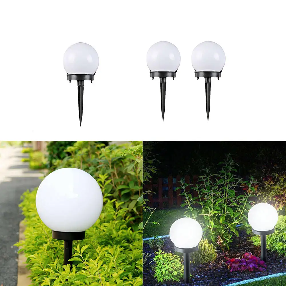 Водонепроницаемый светодиодный лампа, подзаряжающаяся на солнце Открытый Кемпинг Сад практичная Ночная лампа уличная лампа Газон Свет домашний декор