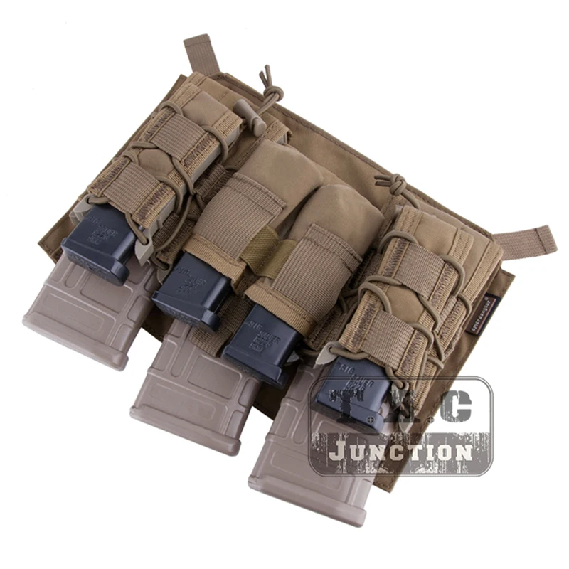 

Emerson Assaulters Fast-Clip Panel Tactical LBX-4020G APC Plate Carrier Front Pack Vest Accessories With Magazine Pouch CB