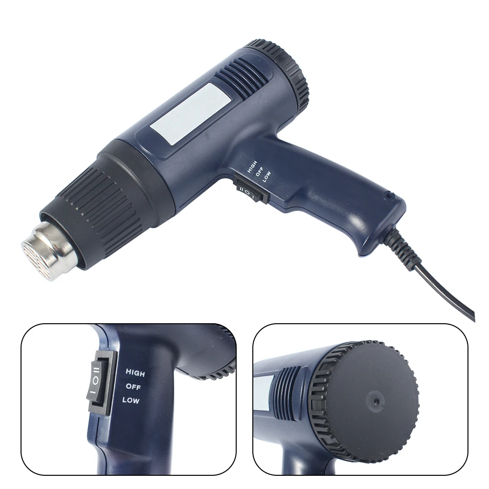 Строительный фен 2000W 220V терморегулятор с ЖК дисплеем|heat gun|hot air gunhot |