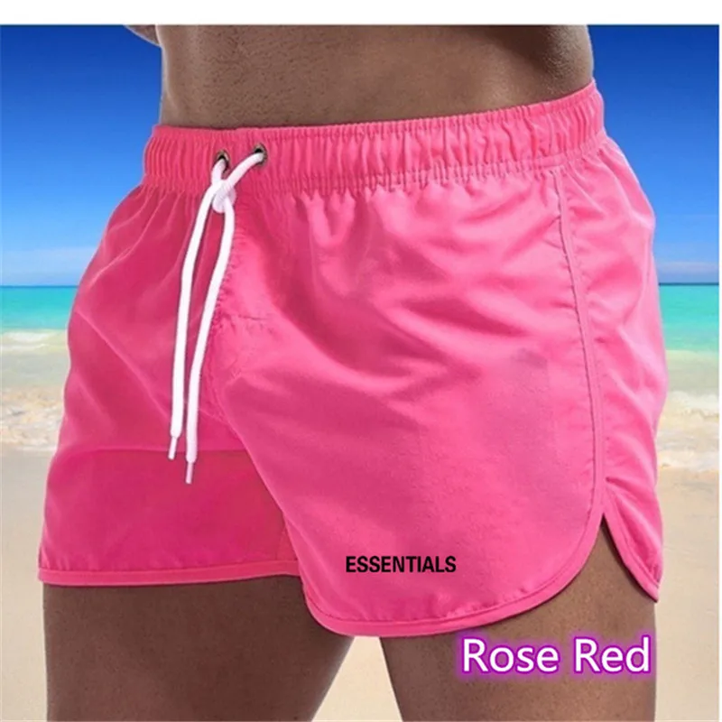 

2021 New Men's Shorts Printing Waterproof Quick-drying Beach Pants Jogging Vacation Leisure Sports Pants