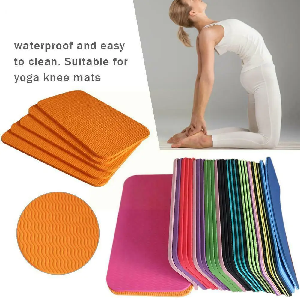 

1pc Yoga Mat Knee Pad Non-slip Anti Slip Moisture-resistant Workout Sports Mats Pilates Yoga Exercise For Beginner Fitness D8h7