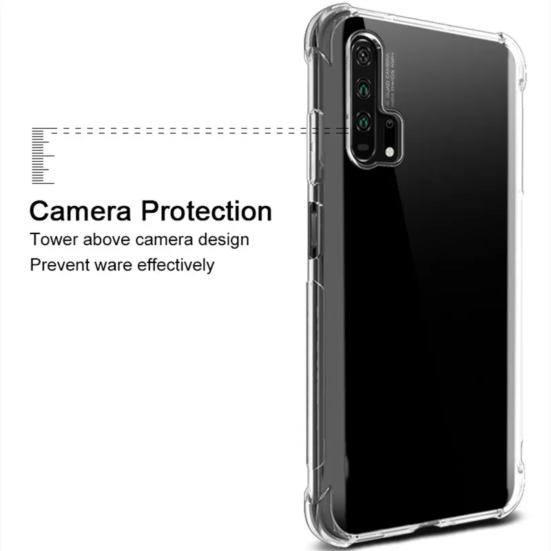 Чехол накладка для Honor 20/30/Pro Lite 20S 9X Huawei P40 Pro ТПУ прозрачный|Бамперы| |