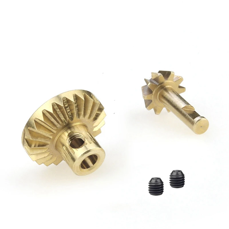 

8Pcs Brass Front & Rear Axle Gear Drive Shaft Gear Upgrade Accessories for WPL C14 C24 B24 B36 MN D90 D99 MN99S Parts