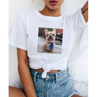cute dogs tee shirts summer fashion women tops tee cartoon print t shirt loose casual funny tee shirts camisas mujer
