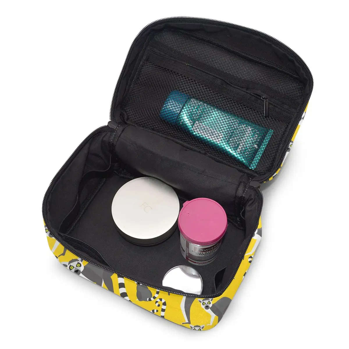 

Women Makeup Bags cosmetic bag Toiletries Organizer Travel Storage Bag Lemurs Of Madagascar