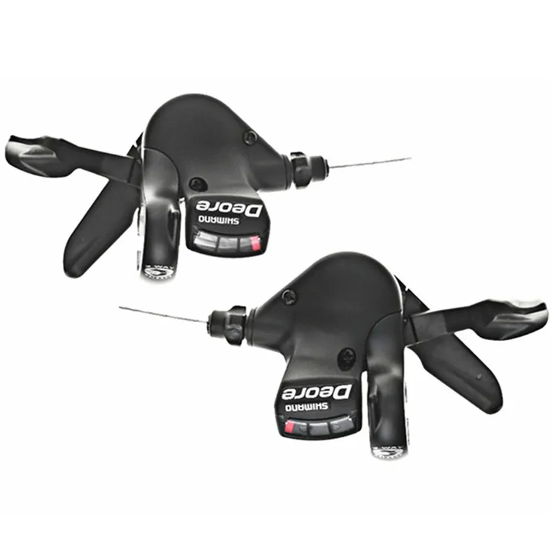 SHIMANO DEORE SL-M530 относится к горный велосипед 9-27-скорость рычаг переключения передач Сплит-Тип Черный Совершенно аппарат не Привязанный к оператору сотовой связи - Цвет: SL-M530 Pair