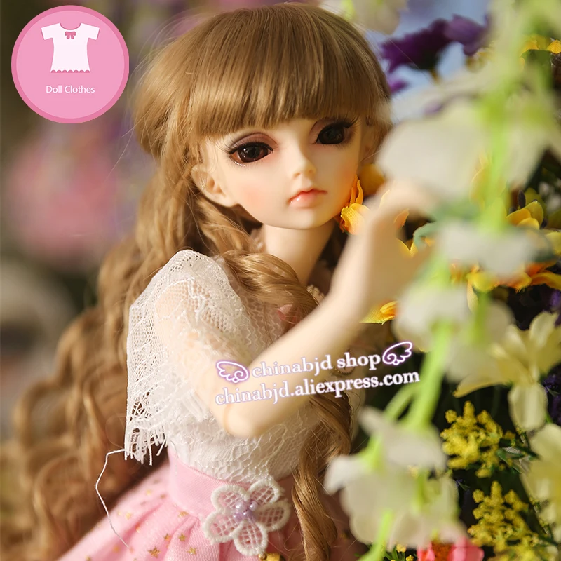 Одежда BJD платье для девочек 1/4 дюйма юбка со звездным гранадином детей кукла YF4 80