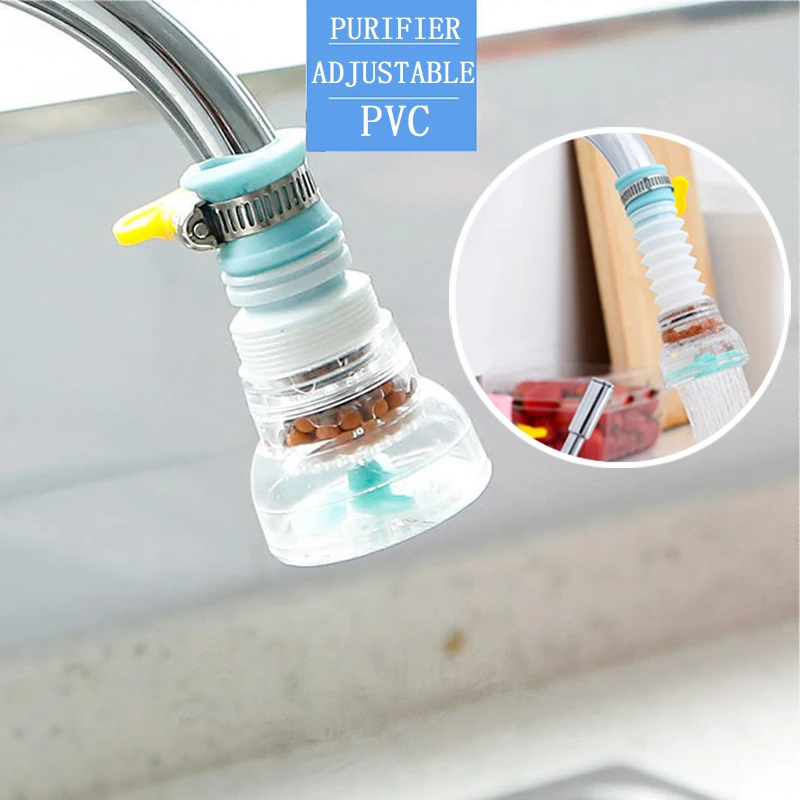 Инновационный смеситель для кухни универсальный водопроводный поворотный