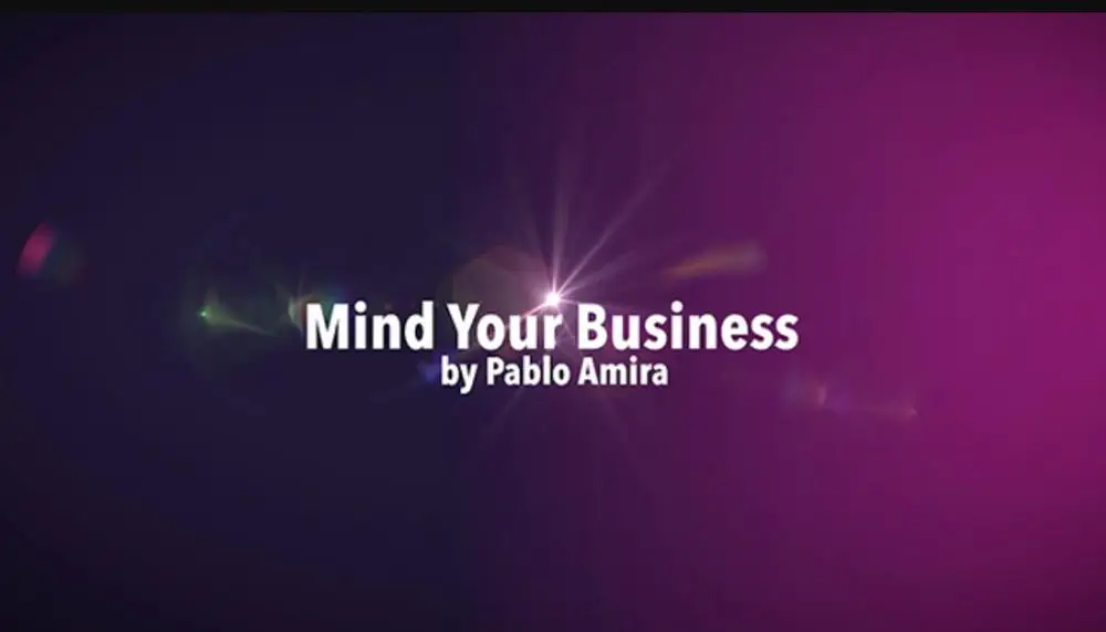 Задайте свой бизнес проект Пабло Амира-фокусы