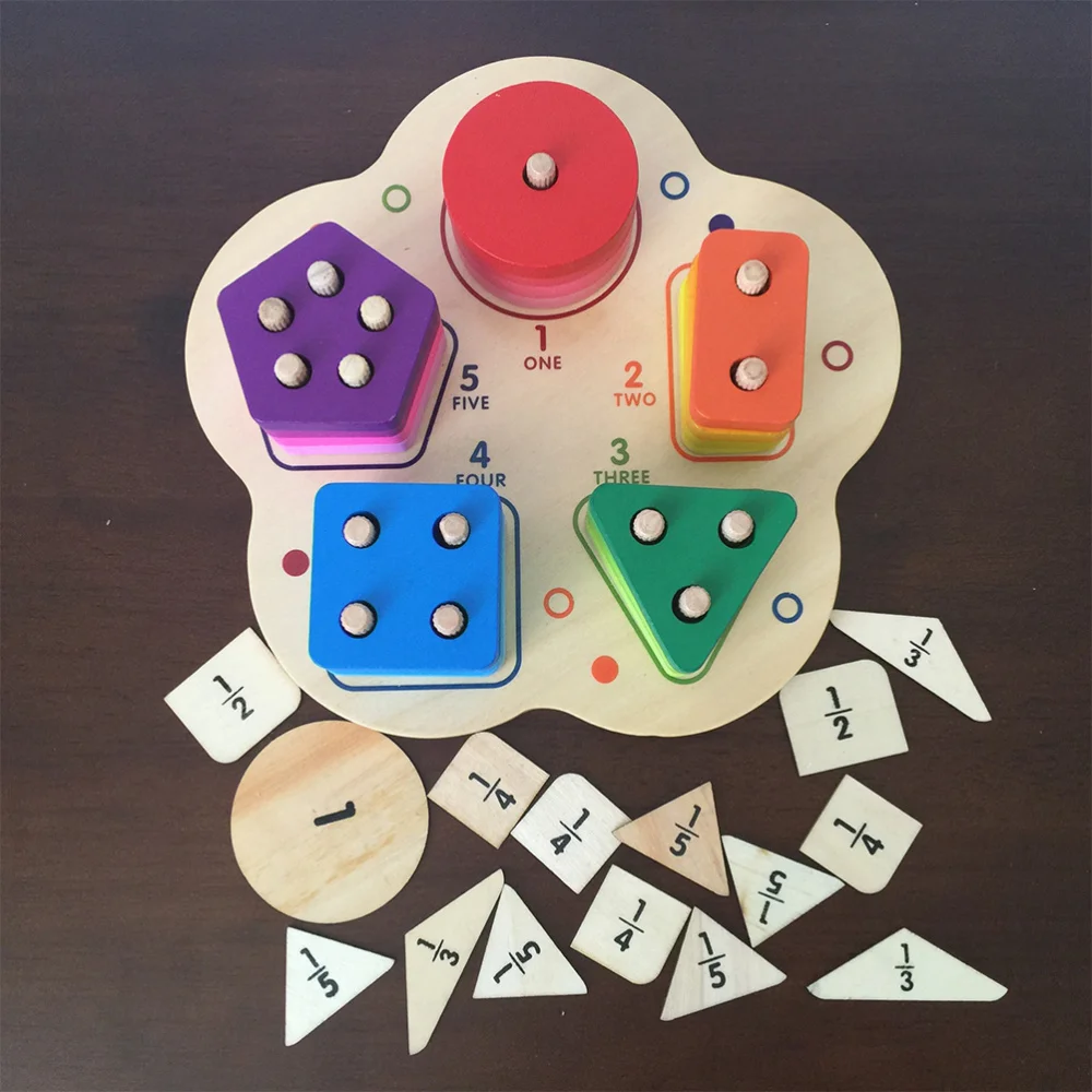 1 Набор обучающих игрушек геометрические деревянные полезные креативные