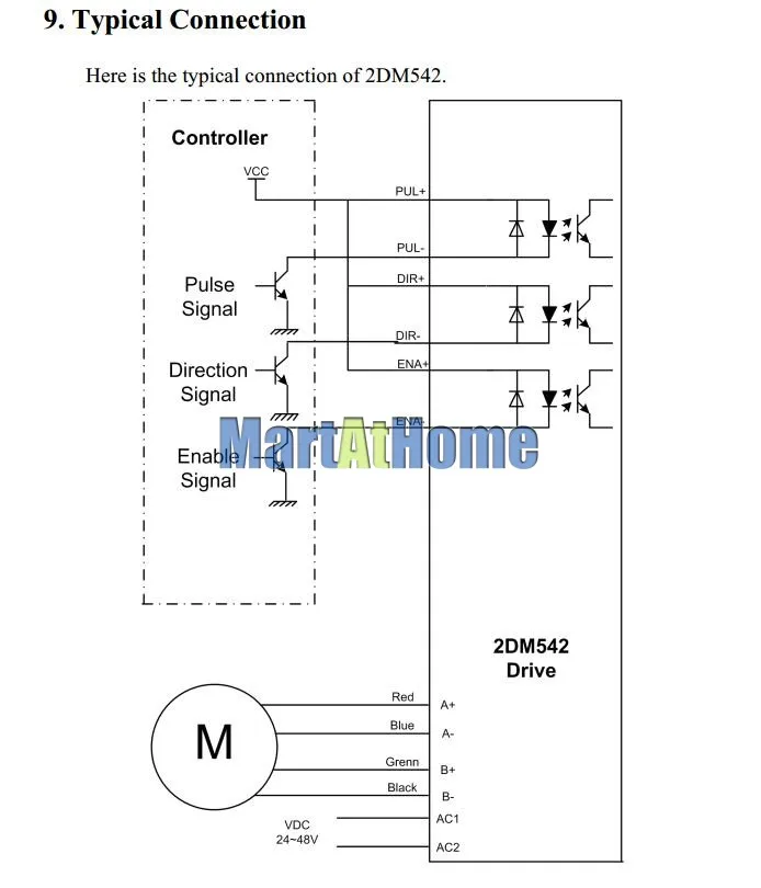 DIY 4 оси CNC драйвер комплект-цифровой шаговый Драйвер 2DM542 24VDC 4.2A& Breakout Board для DIY ЧПУ маршрутизатор машина