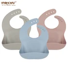 TYRY.HU 1 шт. многоцветный детский силиконовый нагрудник детские товары водонепроницаемый мультяшный фартук Регулируемый нагрудник детский нагрудник