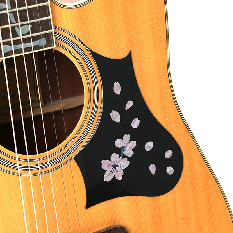 10 шт. DIY цветок гитара инкрустация тела наклейка Цветущая Акустическая укулеле