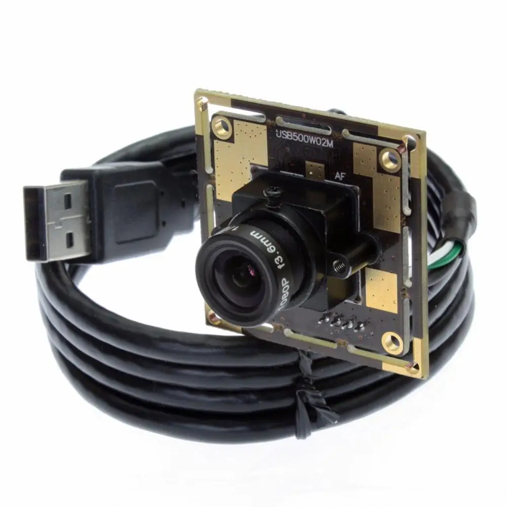 Камера ELP 2 8 мм Mjpeg 5 мегапикселей Hd USB для промышленного видения машины|camera video|video