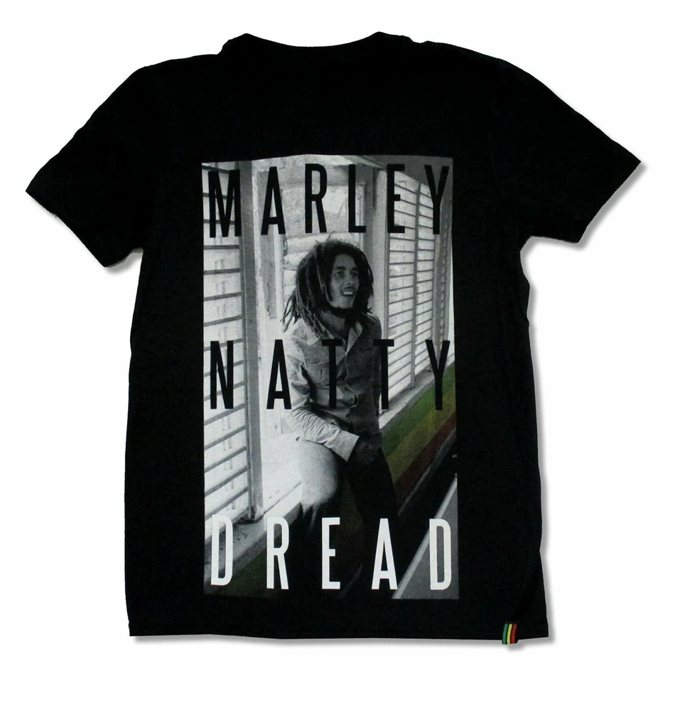Bob Marley Window черная футболка Новая взрослая регги группа Rasta Dread индивидуальная на