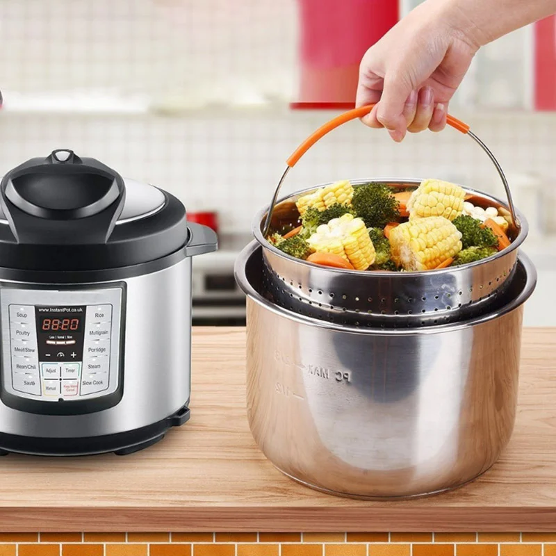 Корзина для пароварки из нержавеющей стали 304 аксессуары мгновенного