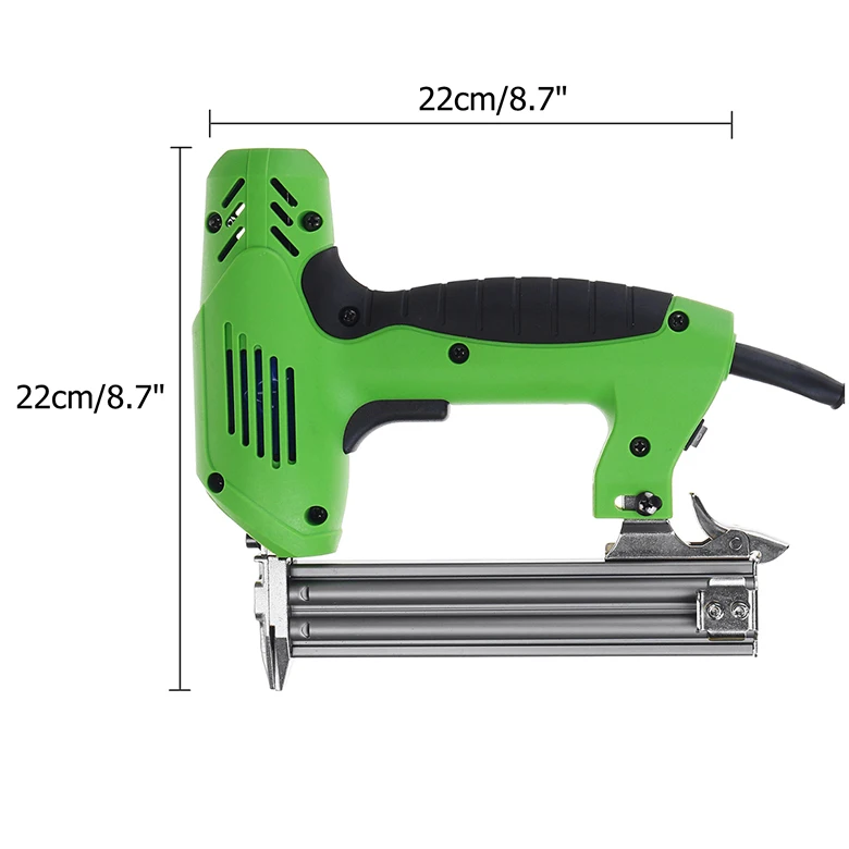 BLMIATKO 2000W Electric Nail Gun 220V-240V Nailer Stapler Woodworking Tacker Furniture Staple Power Tools | Инструменты