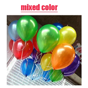 MIX 50/100 планшетный ПК 10 дюймов 1,5g голубое золото, цвета: белый, черный, розовый, утолщение жемчужные латексные шары Свадебный шар вечерние детские игрушки baby show воздушный шар - Цвет: MIX