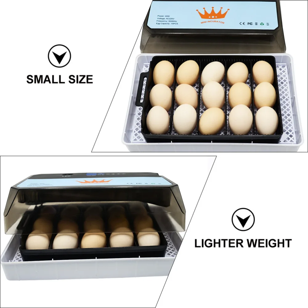 

Egg Incubator Eggs Electric Hatcher Automatic Poultry Incubator US Plug