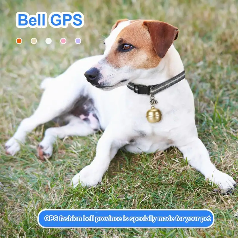 

New Intelligent pet bell GPS locator dog and cat anti loss device IP67 waterproof electronic fence positioning collar Pet GPS