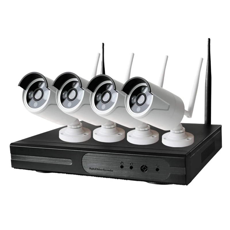 

Система видеонаблюдения, беспроводная, 8 каналов, 1080P, NVR, 4 шт., 2 МП, 1080P, ночное видение, Wi-Fi, IP-камера, водонепроницаемая, вилка стандарта США
