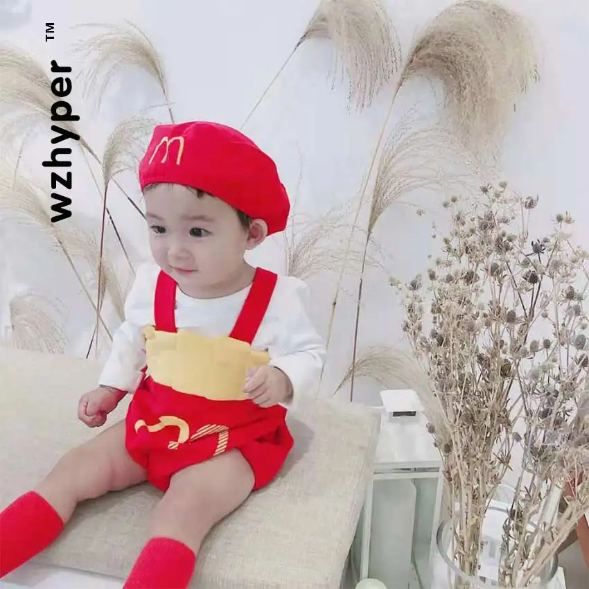 Одежда для новорожденных костюм картофеля фри костюмированной вечеринки