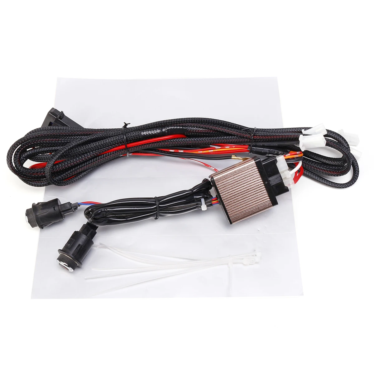 4 шт. универсальные автомобильные нагреватели из углеродного волокна 6 уровней 12