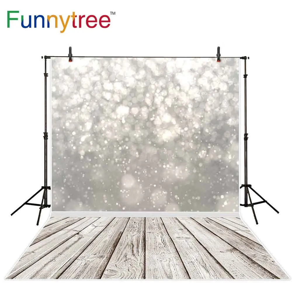 Фон Funnytree для свадебной фотосъемки с изображением искусственной деревянной