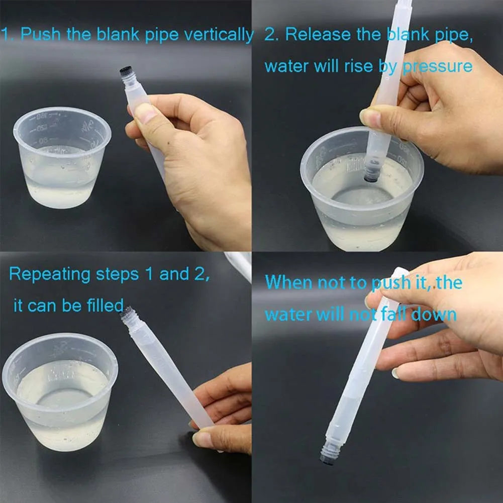 Кисть акварельная мягкая для рисования 6 шт. | Канцтовары офиса и дома