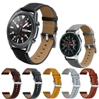 Ремешок спортивный из дышащей кожи для Samsung Gear S3 FrontierClassicGalaxy watch 463 45 мм, 22 мм