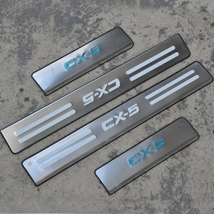 Высокое качество Накладка на порог двери из нержавеющей стали добро пожаловать