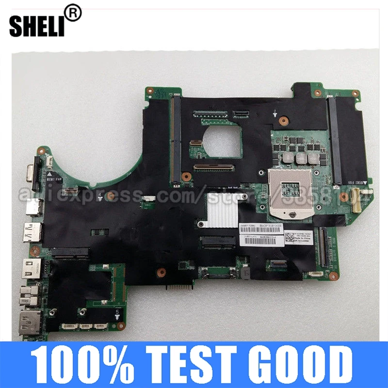 Материнская плата SHELI для ноутбука Dell Alienware M17X R2 системная 014M8C 14M8C материнская Hm55