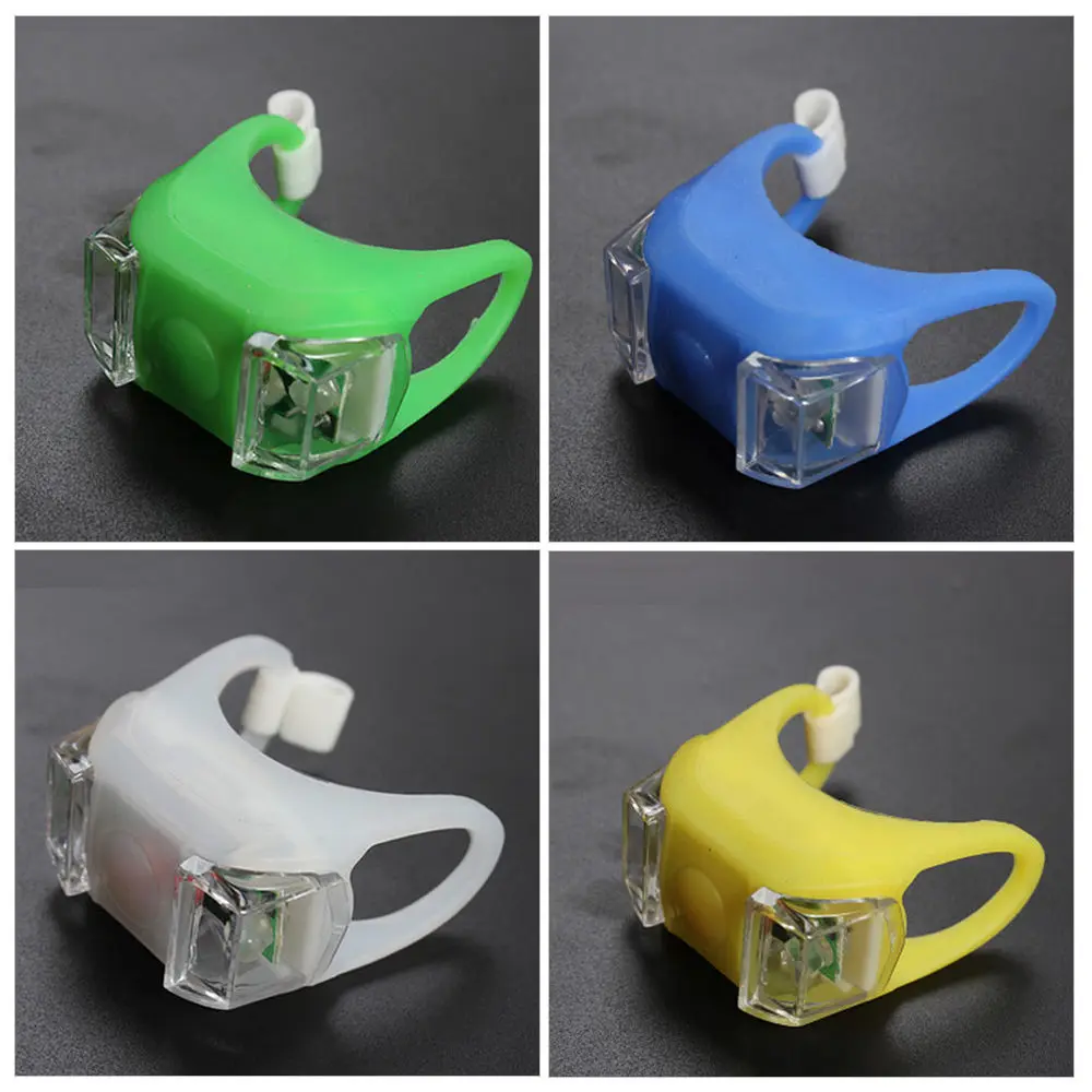 

10pcs Practical Bike Light Mountain Bike Lamp Bicycles Light Bike Safety Light
