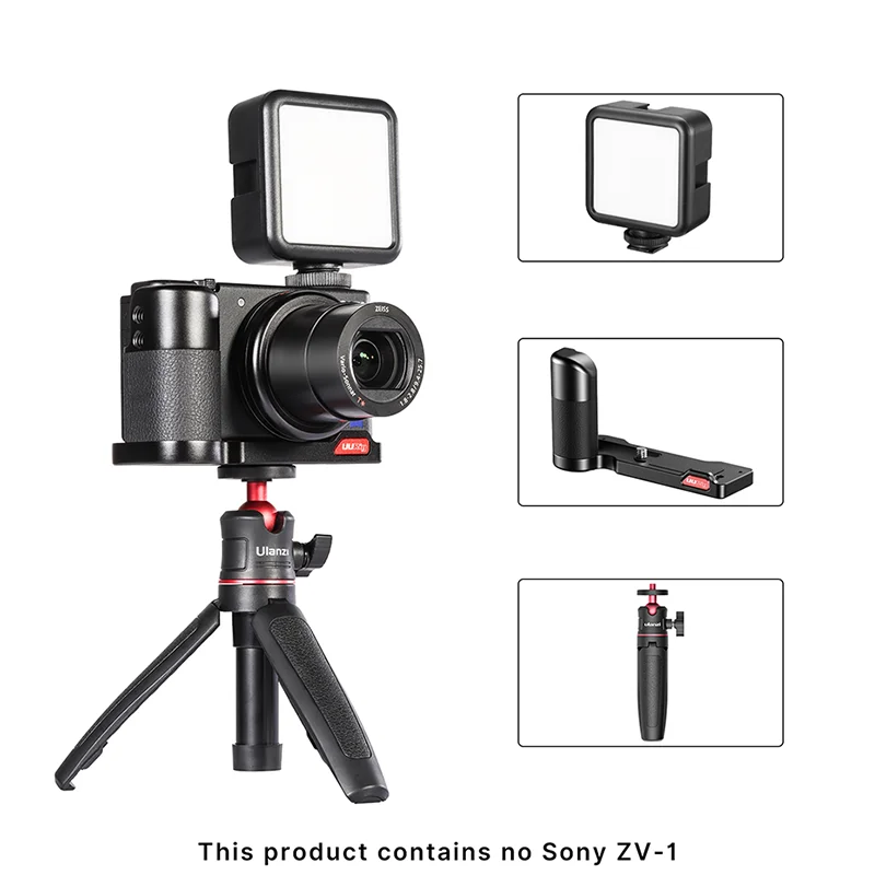 Ulanzi для Sony ZV1 Vlog комплект с функцией видеозаписи настройка пластина в форме буквы