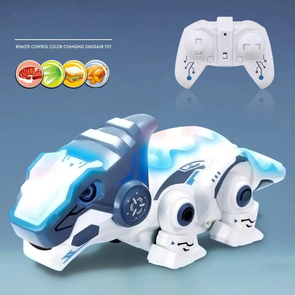 Динозавр RC игрушка, умный динозавр Роботизированные Игрушки, пульт дистанционного управления умный Роботизированный динозавр с телескопическим языком электронные игрушки для домашних животных