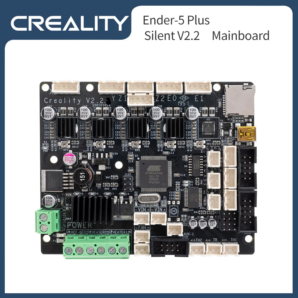 Оригинальная фабричная Creality 3D новейшая Ender 5 плюс Бесшумная материнская плата для